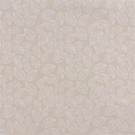 Designer Fabrics 54 in. Wide Beige- Floral Leaf Jacquard Woven Upholstery Fabric B623